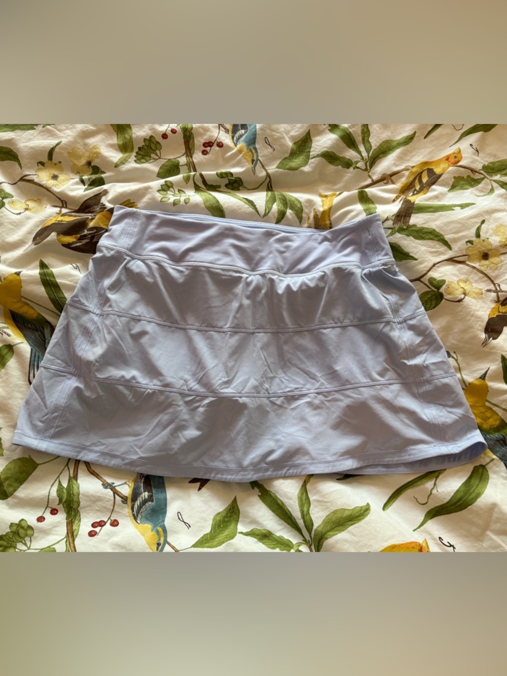 lululemon athletica light lavender performance skirt